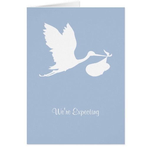 We're Expecting Card | Zazzle