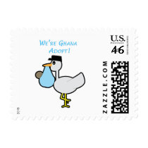 We're Ghana Adopt boy postage