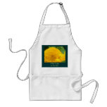 We're Happy to See You! apron Yellow Sunflowers