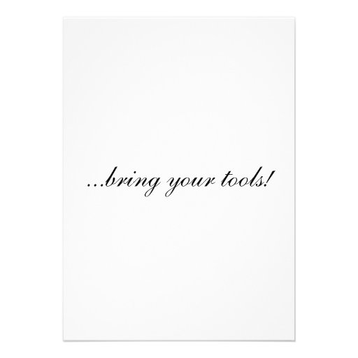 We're Having A Housewarming... Custom Announcement