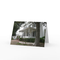 We're moving! cards