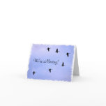 We're Moving Card
