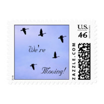 We're Moving! postage