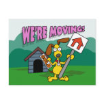 We're Moving Postcards