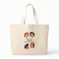 We're networking--NOT gossiping!! bags by camshaftcammy We're networking--NOT gossiping!! bags