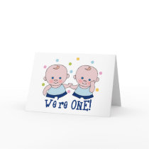 We're One Boys Card