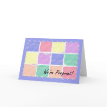 We're Pregnant cards