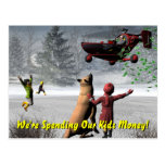 We're Spending Our Kids Money! Post Cards