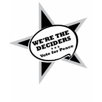 We're The Deciders t-shirts