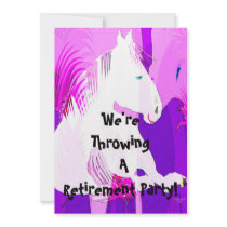 We're Throwing A Retirement Party! Invitation