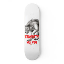werewolf2, I RUN WITH WOLVES skateboards by vampirekay werewolf2, I RUN WITH WOLVES skateboards