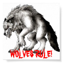 werewolf2, WOLVES RULE! posters