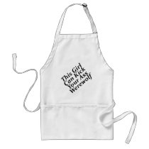 Werewolf aprons by 50thbirthdaygifts Werewolf aprons