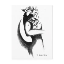 Werewolf - BB postcards