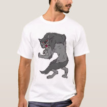 "Werewolf Gaze" T-Shirt by Nathan Lee James