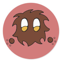 Werewolf Puff stickers