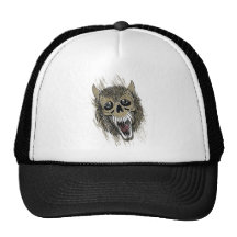 Werewolf ~ Wolf Monster Fantasy Art Trucker Hats