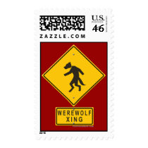 Werewolf XING postage by thefrozenduck Werewolf XING postage