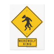 Werewolf XING postcards