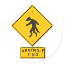 Werewolf XING stickers by thefrozenduck Werewolf XING stickers