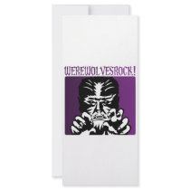 Werewolves Rock! #4 rack cards