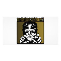 Werewolves Rock! photo cards by designs_that_rock Werewolves Rock! photo cards