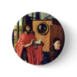 Werl Triptych, Left Wing: St John The Baptist And Button