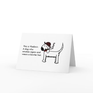 "Wery Happy Birthday" Card