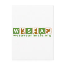 WeSaveAnimals.org postcards