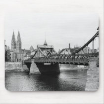 Weser Bridge, Bremen, c.1910 Mousepads