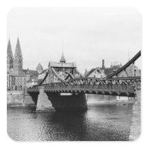 Weser Bridge, Bremen, c.1910 Sticker