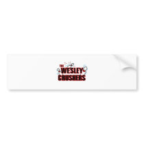 Wesley Crushers Bumper Stickers