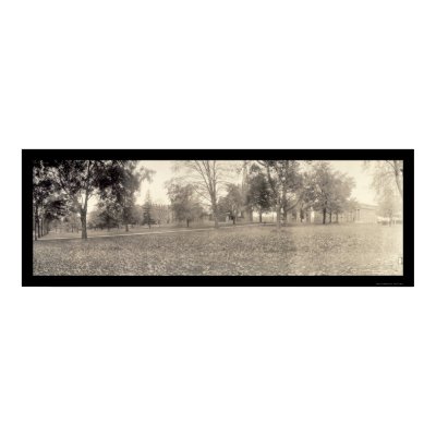 Wesleyan University CT Photo 1909 Print by lc_panoramicphotos