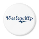 Wesleyville Pennsylvania Classic Design Fridge Magnets