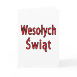 Wesolych Swiat cards