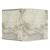 West Africa Map 3 Ring Binder