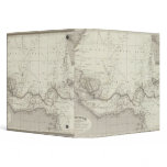 West Africa Map 3 Ring Binder