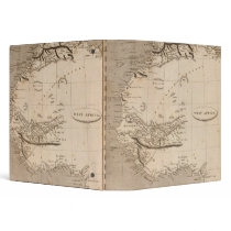 West Africa Map by Arrowsmith Vinyl Binder
