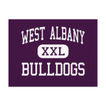 West Albany - Bulldogs - High - Albany Oregon Post Card