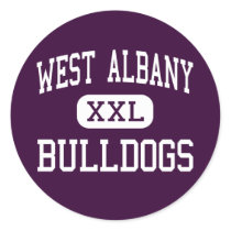 West Albany - Bulldogs - High - Albany Oregon Stickers