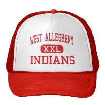 West Allegheny - Indians - Middle - Imperial Trucker Hats