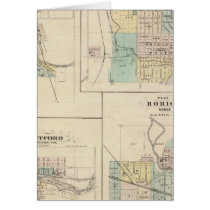 West Bend, Port Washington, Hartford and Horicon Cards