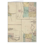 West Bend, Port Washington, Hartford and Horicon Cards