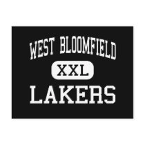West Bloomfield - Lakers - High - West Bloomfield Post Card