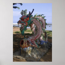 West Borneo Sculpture Poster