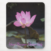 West Borneo Water Lily Mousepad