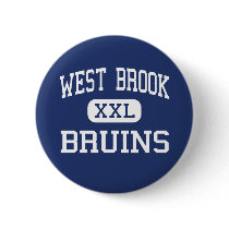 West Brook - Bruins - High School - Beaumont Texas Pin