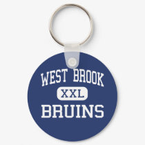 West Brook - Bruins - High School - Beaumont Texas keychains by customteamsportswear West Brook - Bruins - High School - Beaumont Texas keychains