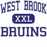 West Brook - Bruins - High School - Beaumont Texas Polo T-shirt