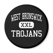 West Brunswick - Trojans - High - Shallotte magnets by customteamsportswear West Brunswick - Trojans - High - Shallotte magnets